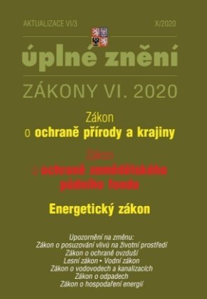 Aktualizace VI/3 Zákon o ochraně přírody a krajiny, Energetický zákon - Ochrana zemědělské