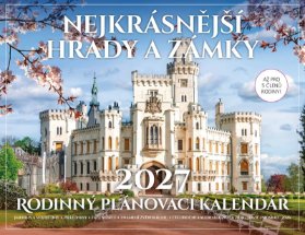 Nejkrásnější hrady a zámky - Rodinný plánovací kalendář 2027