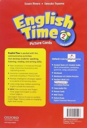 English Time 2 Picture Cards (2nd)