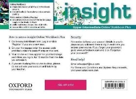 Insight Upper Intermediate Online Workbook & Online Practice (Access Code Card)