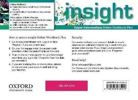 Insight Upper Intermediate Online Workbook & Online Practice (Access Code Card)