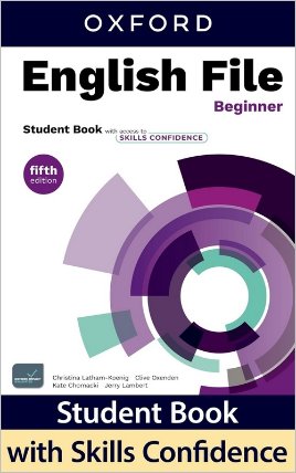 English File Fifth Edition Beginner Student´s Book with access to Skills Confidence