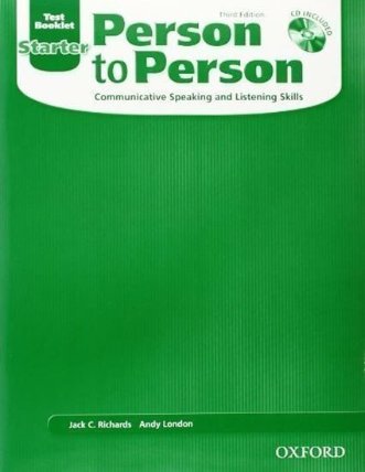 Person to Person Starter Test Booklet + CD (3rd)