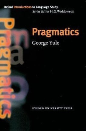 Oxford Introductions to Language Study Pragmatics