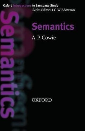 Oxford Introductions to Language Study Semantics
