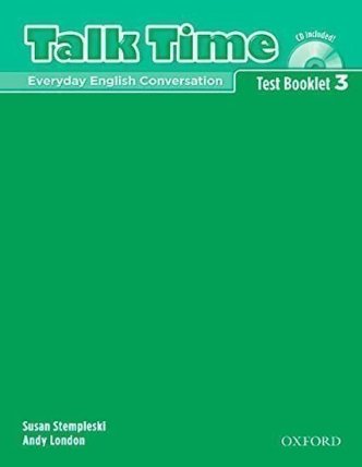 Talk Time 3 Test Booklet with Audio CD