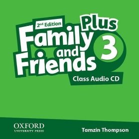 Family and Friends Plus 3 Class Audio CD (2nd)