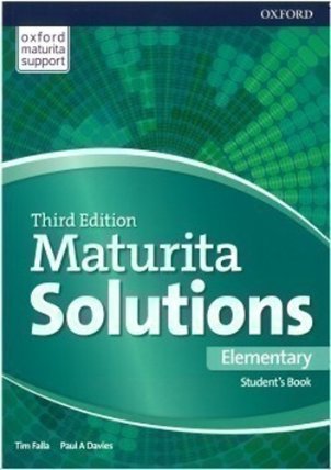 Maturita Solutions, Elementary Student´s Book (SK Edition), 3rd