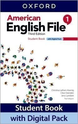 American English File Third Edition Level 1: Student´s Book with Digital pack