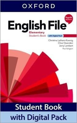 English File Fourth Edition Elementary Student´s Book with Digital pack international edit