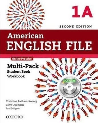 American English File 1 Multipack A with Online Practice and iChecker (2nd)