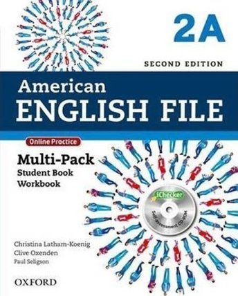 American English File 2 Multipack A with Online Practice and iChecker (2nd)