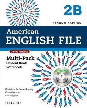 American English File 2 Multipack B with Online Practice and iChecker (2nd)