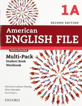 American English File1 MultiPACK 1A (without iTutor & iChecker CD-ROMs).2nd