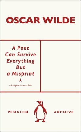 Poet Can Survive Everything But a Misprint
