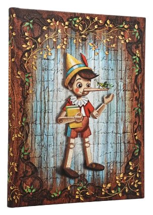 Zápisník Ultra Fairy Tale Collection - Carlo Collodi: Pinocchio, nelinkovaný