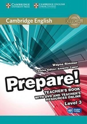 Prepare 3/A2 Teacher´s Book with DVD and Teacher´s Resources Online