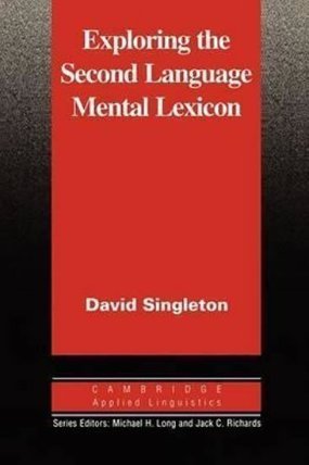 Exploring the Second Language Mental Lexicon: PB