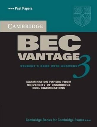 Cambridge BEC Vantage 3 Student´s Book with Answers