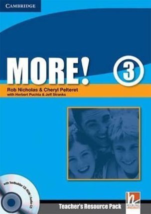 More! 3 Teacher´s Resource Pack with Testbuilder CD-ROM Extra
