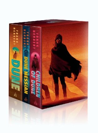Frank Herbert´s Dune Saga 3-Book Deluxe Hardcover Boxed Set: Dune, Dune Messiah, and Child