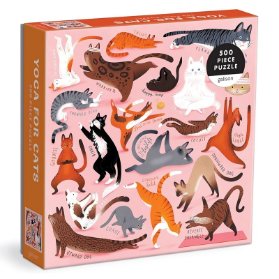 Puzzle Jóga pro kočky 500 dílků