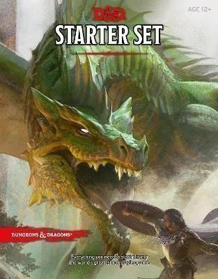 Dungeons & Dragons Starter Set (Six Dice, Five Ready-to-Play D&D Characters With Character