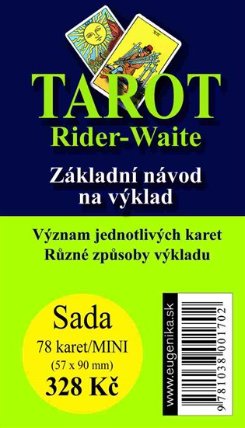 Tarot Rider-Waite - Základní návod na výklad + sada 36 karet