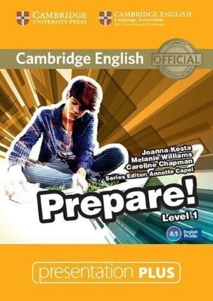 Prepare 1/A1 Presentation Plus DVD-ROM