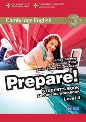 Prepare 4/B1 Student´s Book and Online Workbook