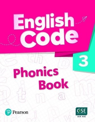 English Code 3 Phonics Book with Audio & Video QR Code