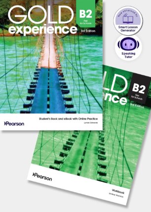 Gold Experience 3rd Edition B2 First for Schools Student´s Book and Workbook with Online P