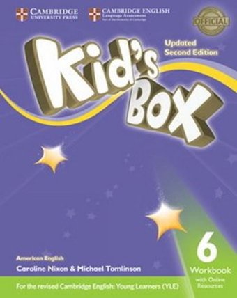 Kid´s Box 6 Workbook with Online Resources American English,Updated 2nd Edition