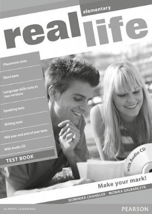 Real Life Elementary Test Book/Test Audio CD Pack