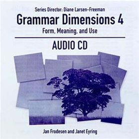 Grammar Dimensions 4 Form, Meaning and Use Audio CD