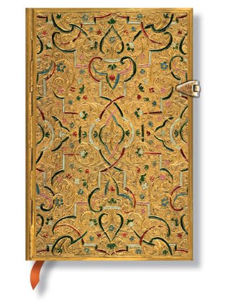 Zápisník - Gold Inlay Mini 100x140 Lined