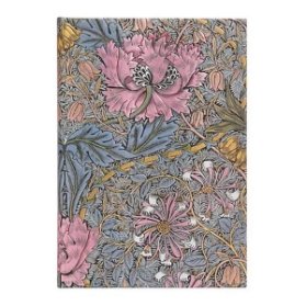 William Morris / Morris Pink Honeysuckle / Midi / Unlined