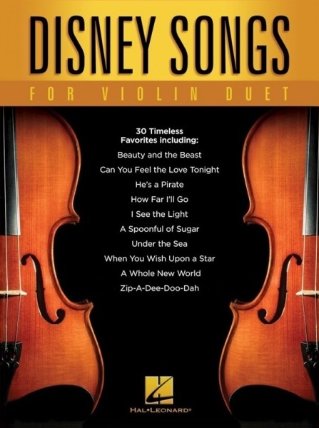 Disney Songs filmové melodie pro dvoje housle