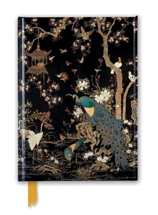 Zápisník Ashmolean Museum: Embroidered Hanging with Peacock (Foiled Journal