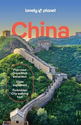 Čína (China) průvodce 17th 2025 Lonely Planet