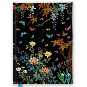 Zápisník Flame Tree. Ashmolean Museum: Cloisonné Casket with Flowers and Butterflies