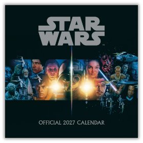 Nástěnný kalendář Star Wars 2027