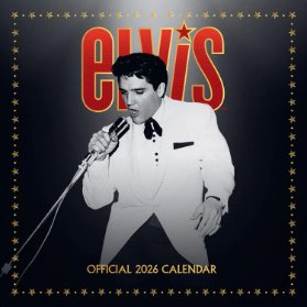Nástěnný Kalendář Elvis Presley 2026