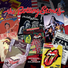 Nástěnný Kalendář Rolling Stones 2026