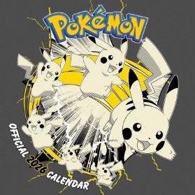 Nástěnný Kalendář Pokémon 2026