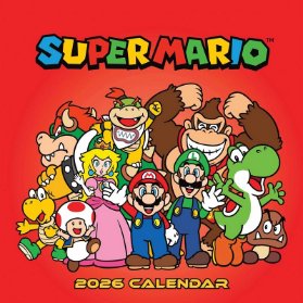 Nástěnný kalendář Super Mario 2026