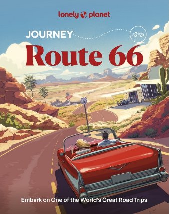 Route 66 průvodce 1st 2025 Lonely Planet