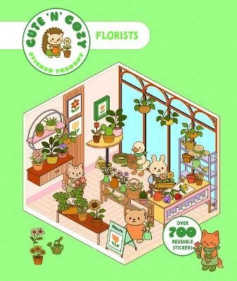 Cute ´n´ Cozy Sticker Therapy: Flower Shops