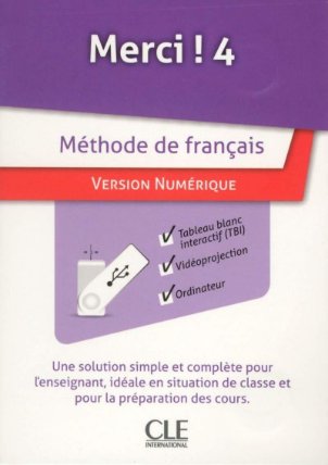 CD Merci! 4/A2: manuel numérique TBI USB
