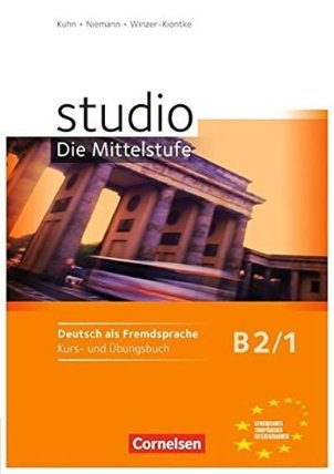 Studio d B2/1 Die Mittelstufe: Kurs- und Übungsbuch + CD
